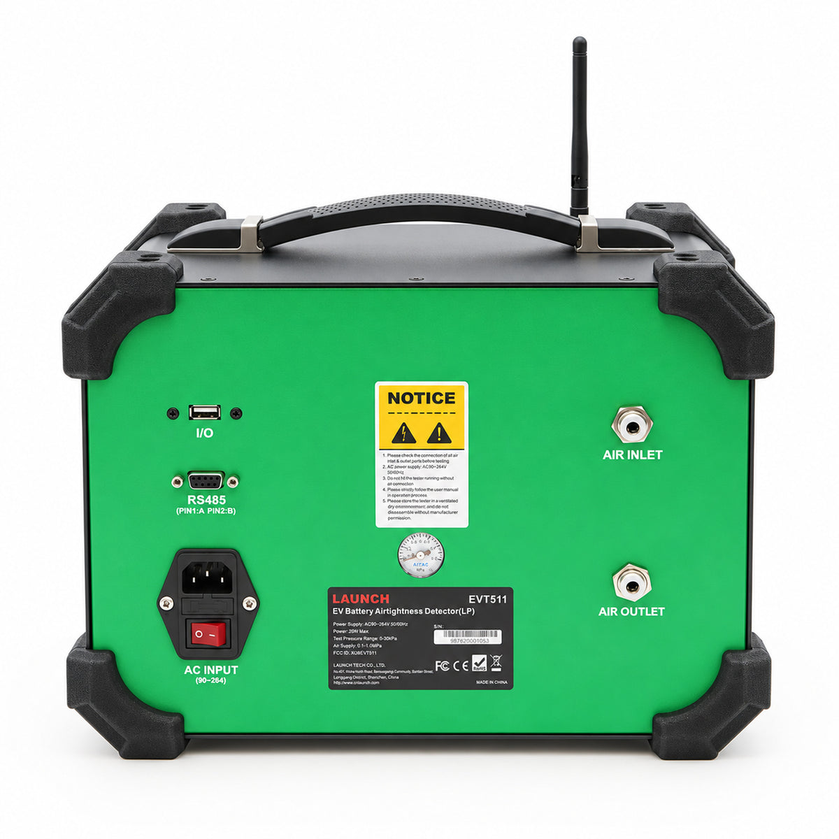 LAUNCH EVT511 EV Battery Airtightness Tester