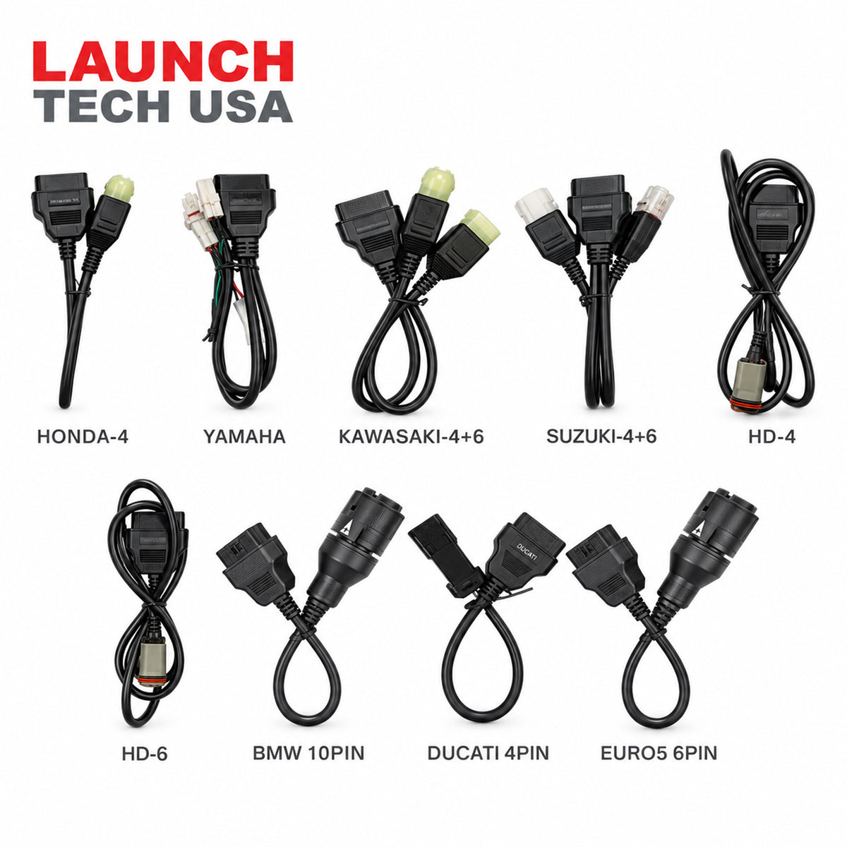 LAUNCH Powersport Software & Connectors