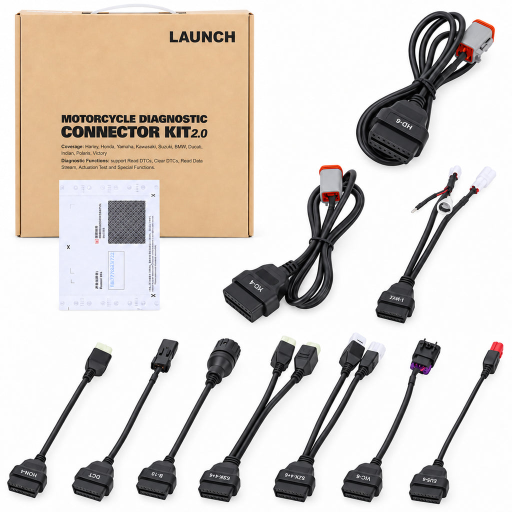 LAUNCH Powersport Software & Connectors