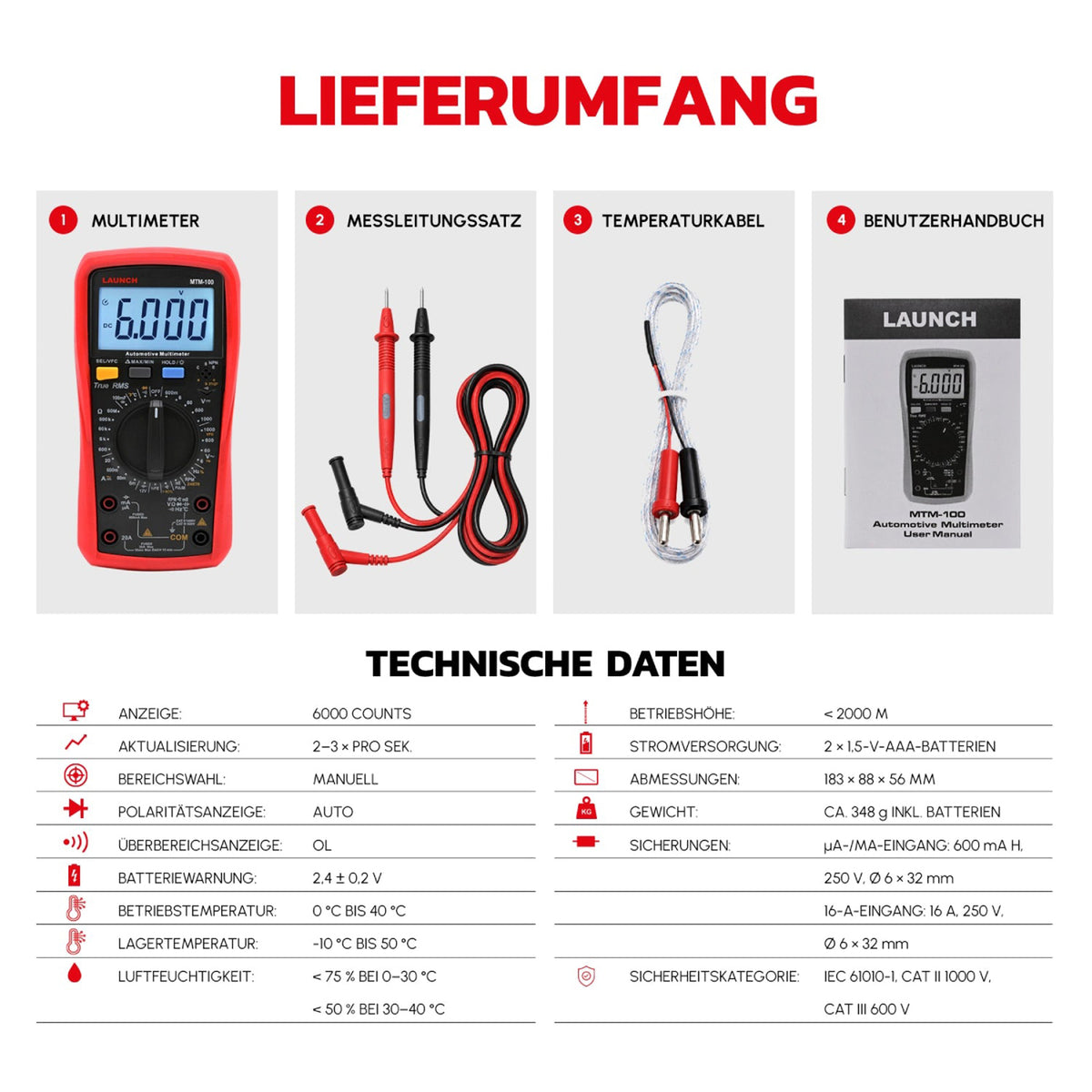 LAUNCH MTM-100