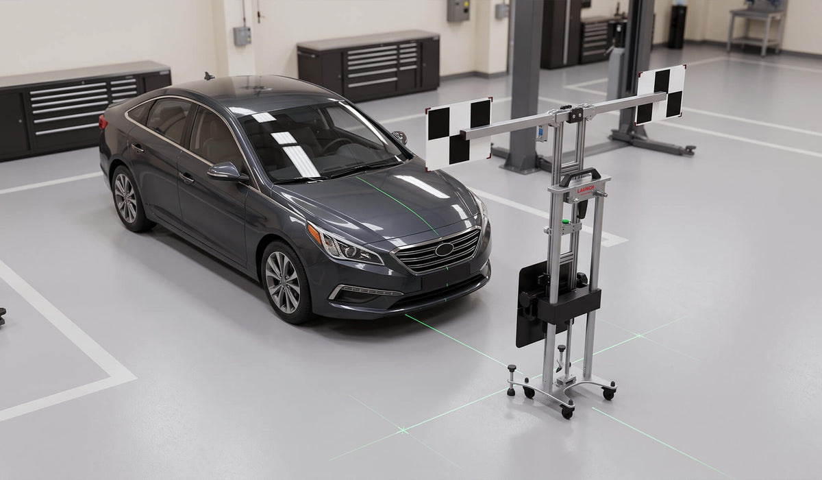 Set Target Height with a Laser Reference.