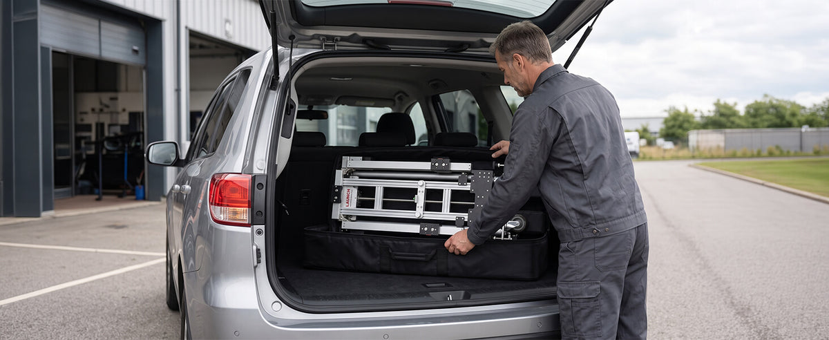 Pack the System for the Next Bay or Job Site.